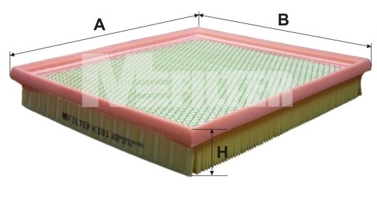 Повітряний фільтр   K 181   MFILTER