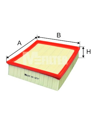 Воздушный фильтр   K 201   MFILTER
