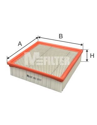 Повітряний фільтр   K 201C   MFILTER