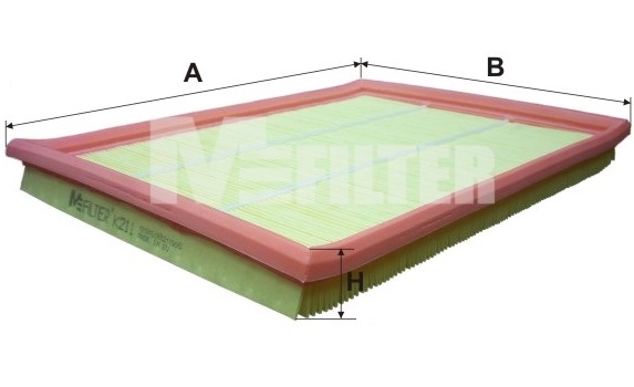 Повітряний фільтр   K 211   MFILTER