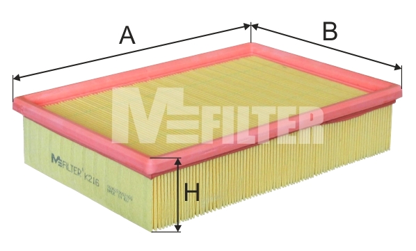 Повітряний фільтр   K 216   MFILTER