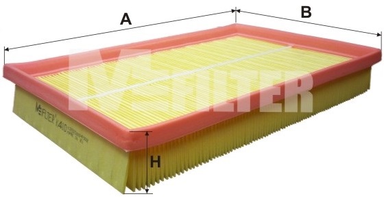 Повітряний фільтр   K 410   MFILTER