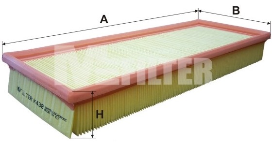 Повітряний фільтр   K 438   MFILTER