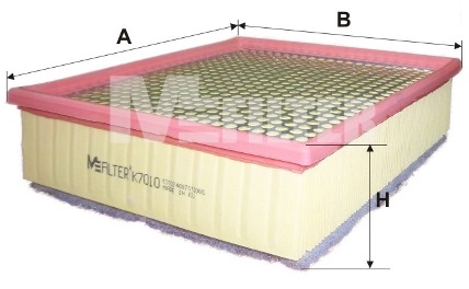 Повітряний фільтр   K 7010   MFILTER