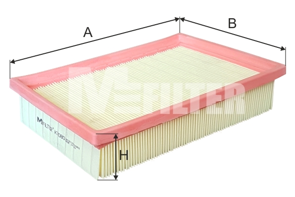 Повітряний фільтр   K 7080   MFILTER
