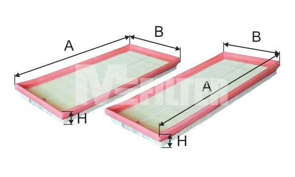 Повітряний фільтр   K 7084-2   MFILTER