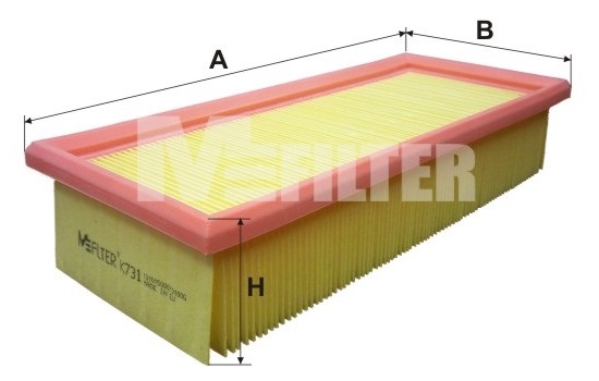 Воздушный фильтр   K 731   MFILTER