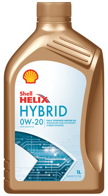 Моторное масло SHELL Helix Ultra Hybrid 0W-20 1 л, 550056722