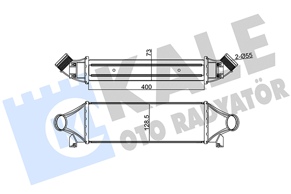 Интеркулер   126200   KALE OTO RADYATÖR