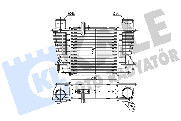 Интеркулер   243400   KALE OTO RADYATÖR