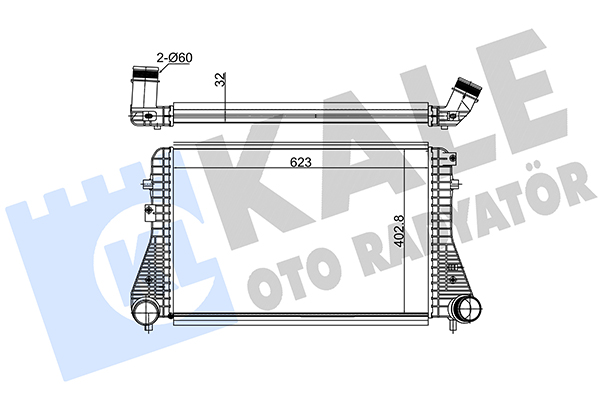 Интеркулер   342380   KALE OTO RADYATÖR