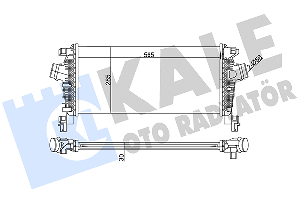 Интеркулер   344800   KALE OTO RADYATÖR