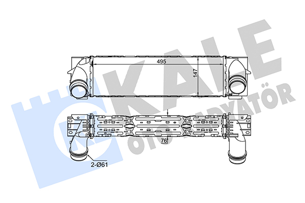 Интеркулер   344835   KALE OTO RADYATÖR