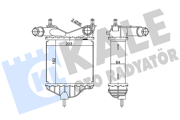 Интеркулер   344890   KALE OTO RADYATÖR