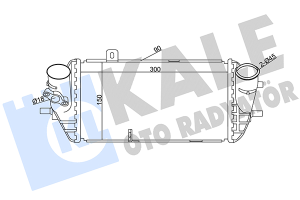 Интеркулер   344950   KALE OTO RADYATÖR