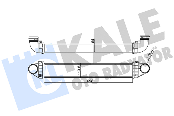 Интеркулер   344970   KALE OTO RADYATÖR