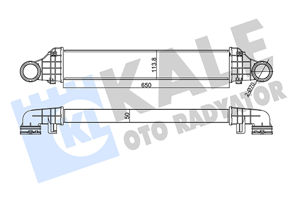 Интеркулер   344975   KALE OTO RADYATÖR