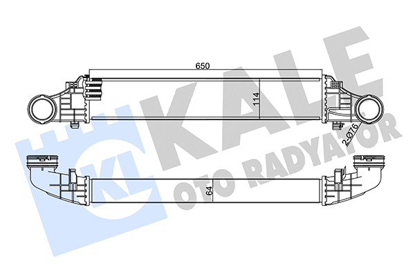 Интеркулер   344985   KALE OTO RADYATÖR