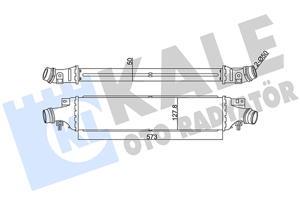 Интеркулер   345500   KALE OTO RADYATÖR