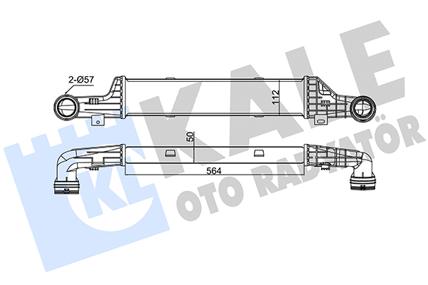 Интеркулер   347300   KALE OTO RADYATÖR