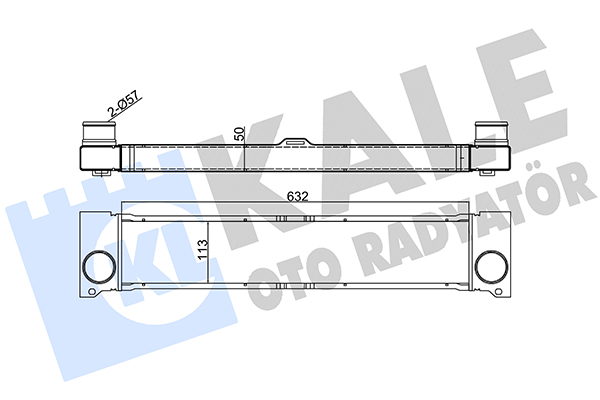 Интеркулер   348000   KALE OTO RADYATÖR