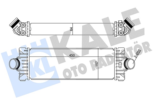 Интеркулер   351285   KALE OTO RADYATÖR