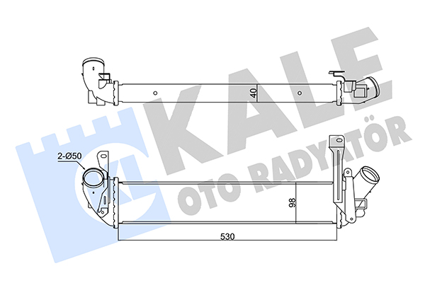 Интеркулер   352270   KALE OTO RADYATÖR