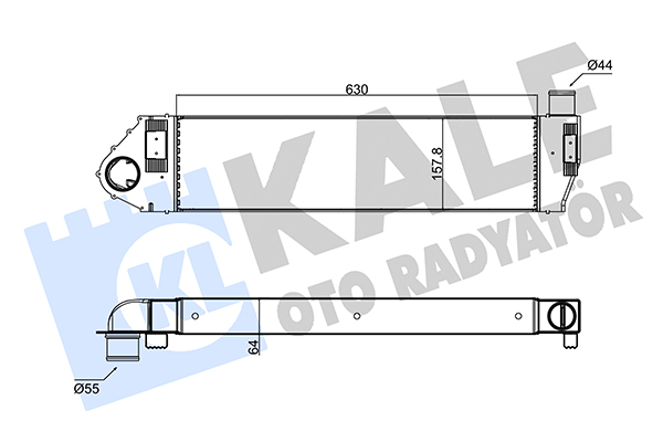 Интеркулер   352470   KALE OTO RADYATÖR