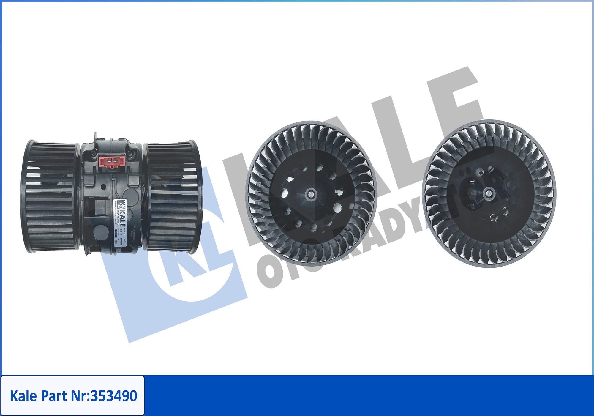 Компресор салону   353490   KALE OTO RADYATÖR