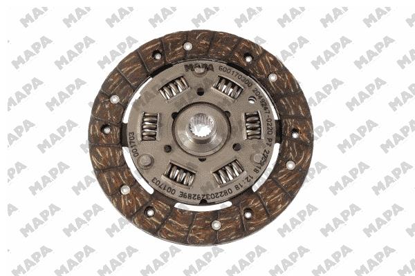Комплект сцепления 002170600 MAPA #3