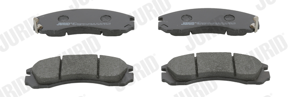 Комплект тормозных колодок, дисковый тормоз   572447J   JURID