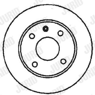 Гальмівний диск 561448JC JURID #1