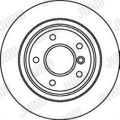 Гальмівний диск 562062JC JURID #1