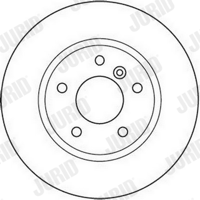 Гальмівний диск 562110JC JURID #1