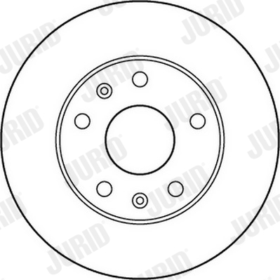 Тормозной диск   562153JC   JURID