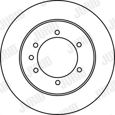 Гальмівний диск 562223JC JURID #1