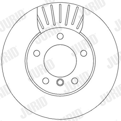 Гальмівний диск 562313JC JURID #1