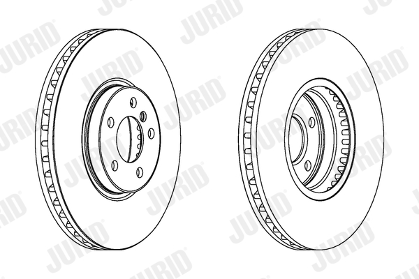 Гальмівний диск   562357JC-1   JURID