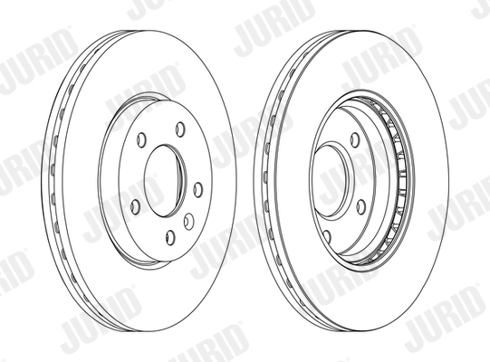 Тормозной диск   562631JC-1   JURID