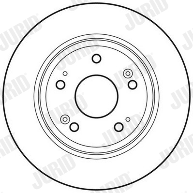 Гальмівний диск   562687JC   JURID