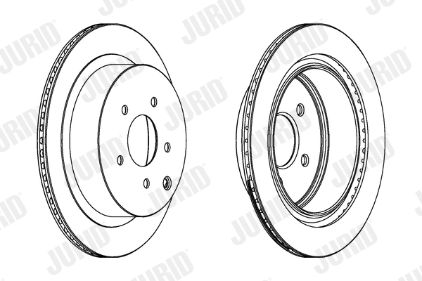 Гальмівний диск   562871JC   JURID