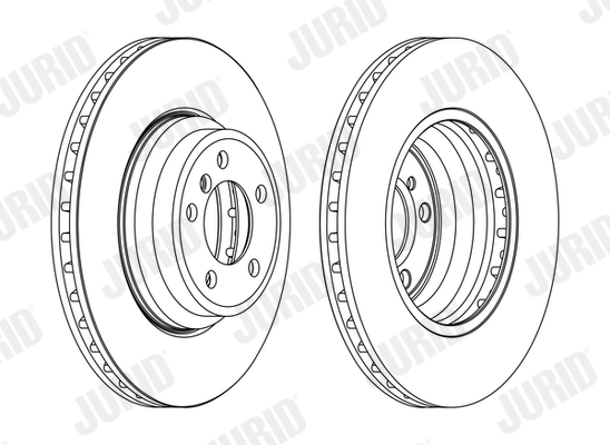 Тормозной диск 563078JC-1 JURID #1
