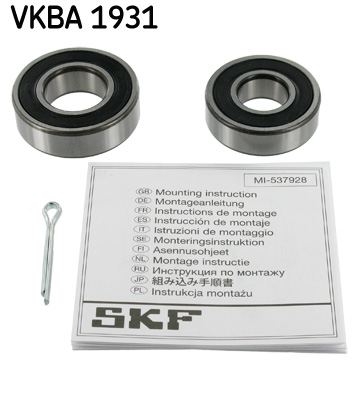 Комплект подшипника ступицы колеса   VKBA 1931   SKF