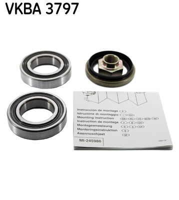 Комплект колісних підшипників   VKBA 3797   SKF