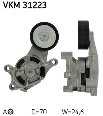 Натяжной ролик, поликлиновой ремень   VKM 31223   SKF