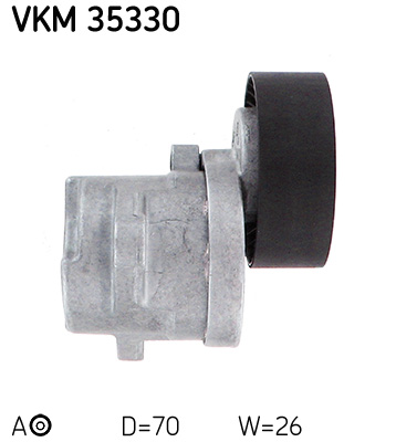 Натяжний ролик, поліклиновий ремінь VKM 35330 SKF #2