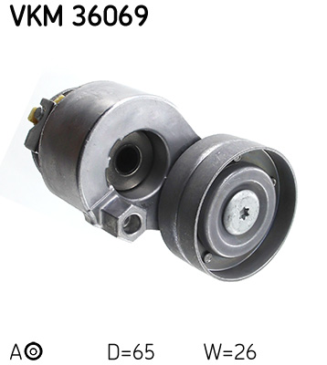 Натяжной ролик, поликлиновой ремень   VKM 36069   SKF