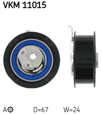 Натяжний ролик, зубчастий ремінь   VKM 11015   SKF