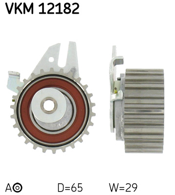 Натяжний ролик, зубчастий ремінь   VKM 12182   SKF