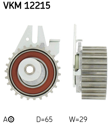 Натяжной ролик, ремень ГРМ   VKM 12215   SKF